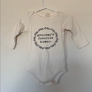 Unisex baby onesie